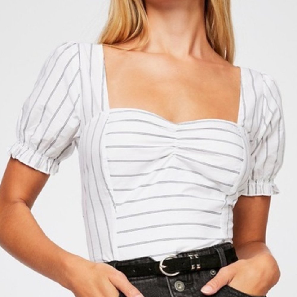 Free People Rose Garden Top